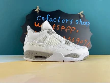 Jordan 4 Retro White Oreo — Shoes from Weidian