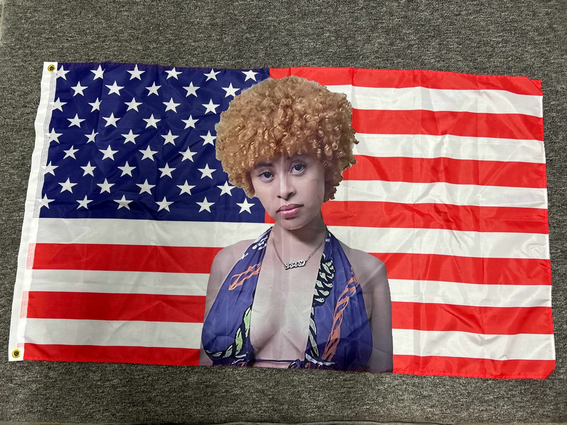 Ice Spice Flag — Decoration from Taobao