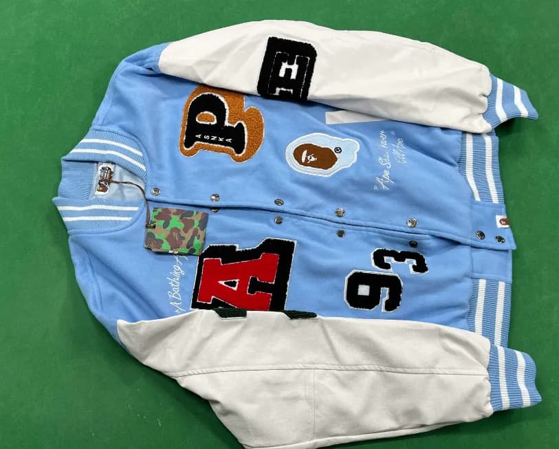 Bape Varsity Jacket 14 Styles from Taobao
