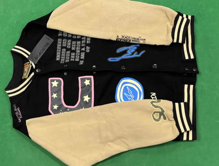Travis Scott x Fragment Varsity from Taobao