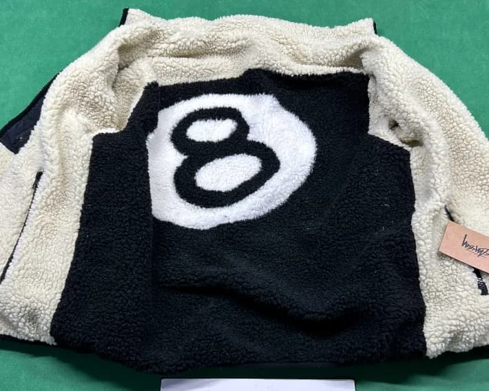 Stussy 8 Ball Fleece — Jackets from Taobao