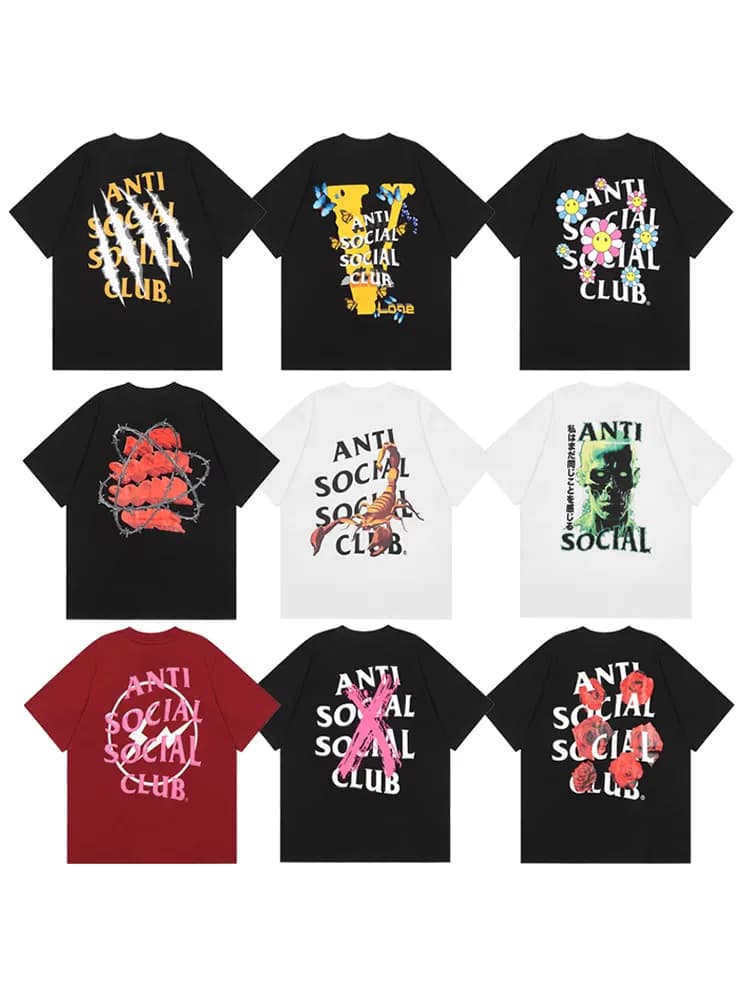 Anti Social Social Club collection — T-Shirts from Taobao
