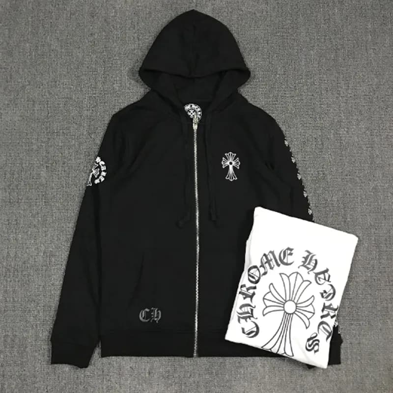 chromeheart zipup from Taobao