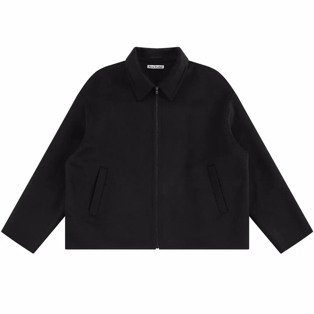 ACNE STUDIOS WOOL ZIPPER JACKET — Zipper from Weidian