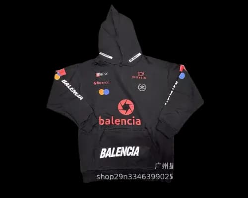 BALENCIAGA RACING HOODIE — Hoodies from 1688