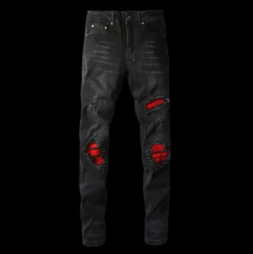 AMIRI BLOODY JEANS — Pants from 1688