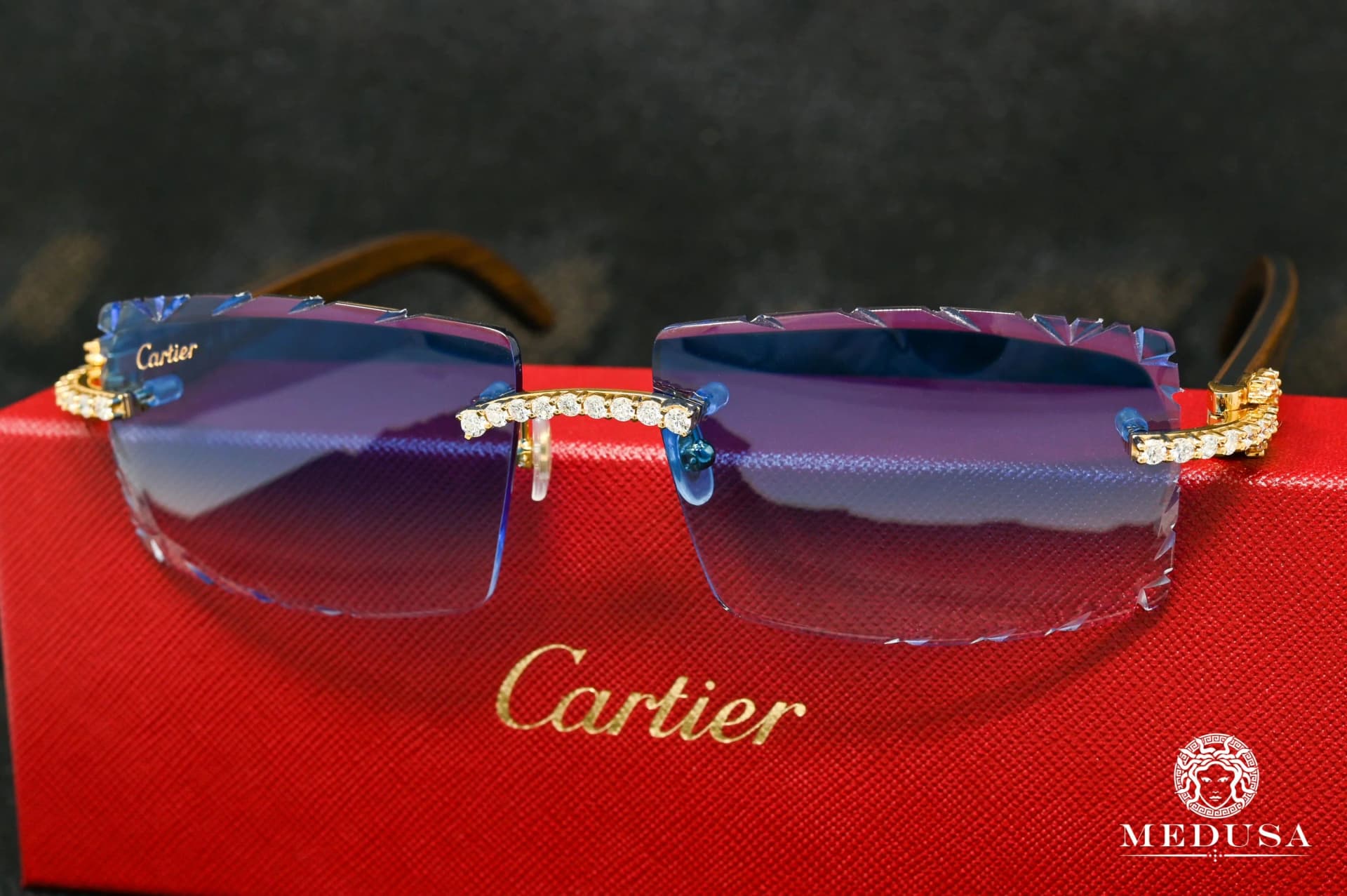 Cartier glasses with case and box — product from Taobao, photo 3 of 7