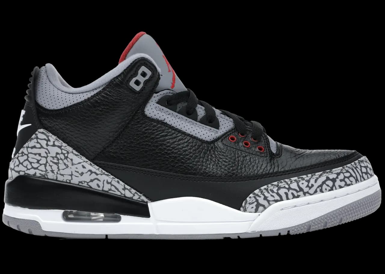 Jordan 3 black cement — Shoes from Weidian