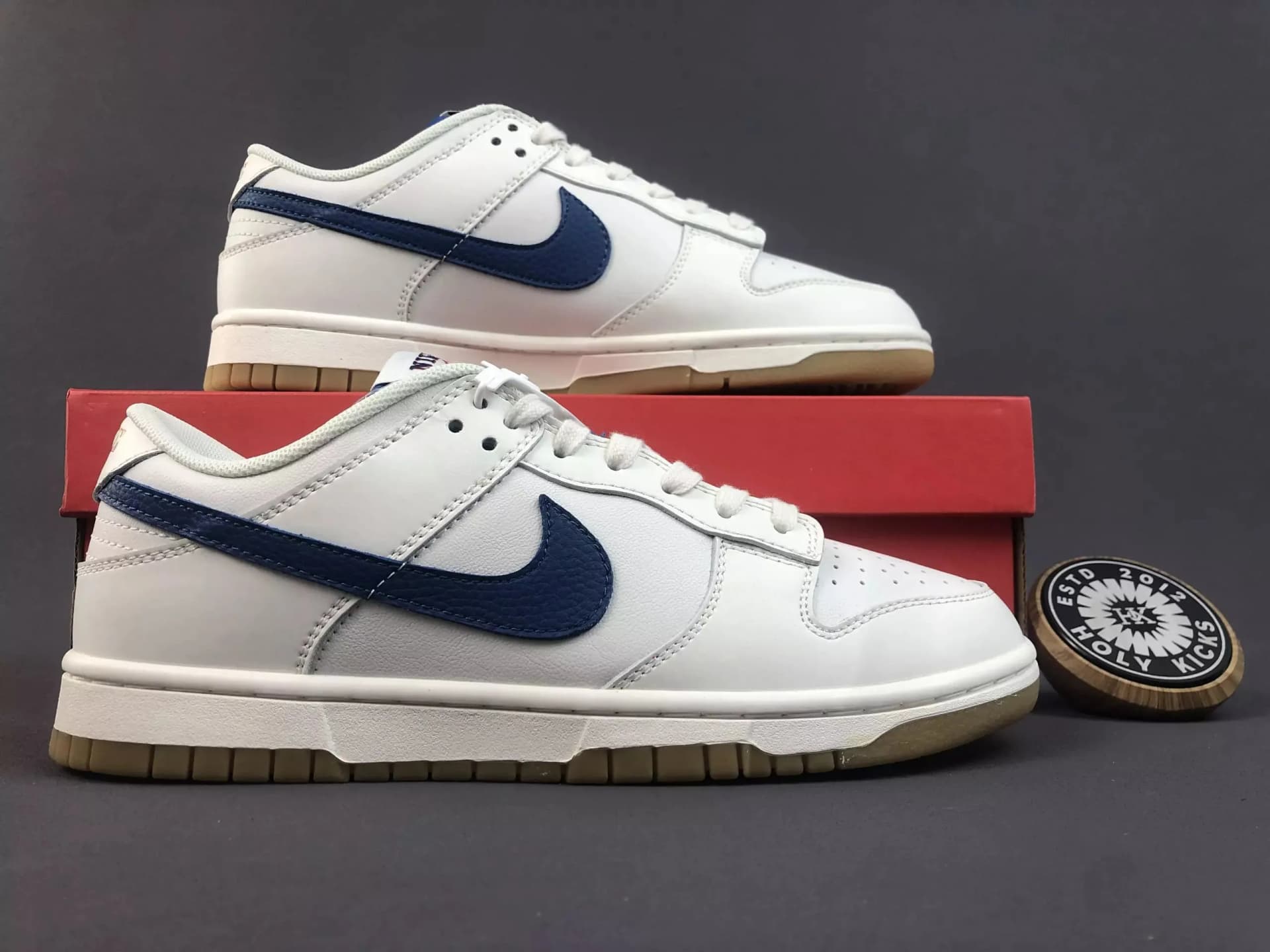 Dunk Low SE Sail Dark Marina Blue — Shoes from Weidian
