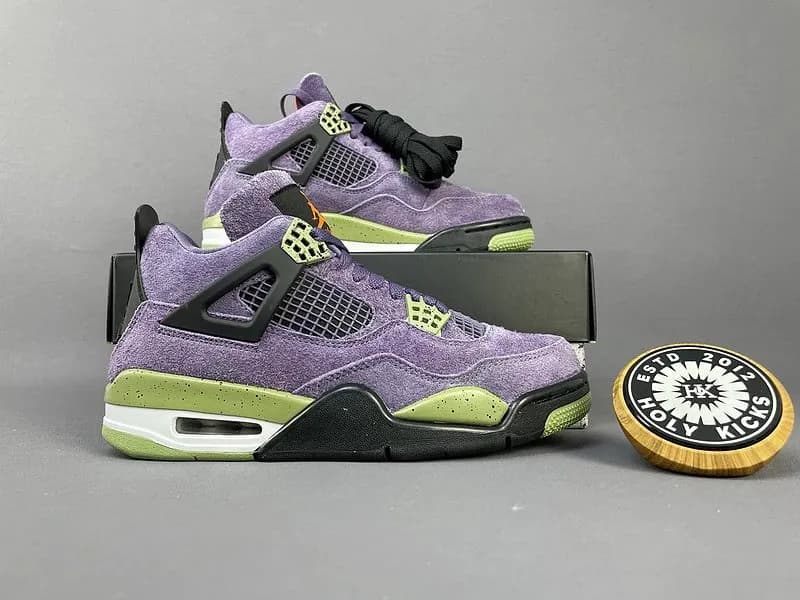 Jordan 4 Retro purple — Shoes from Weidian