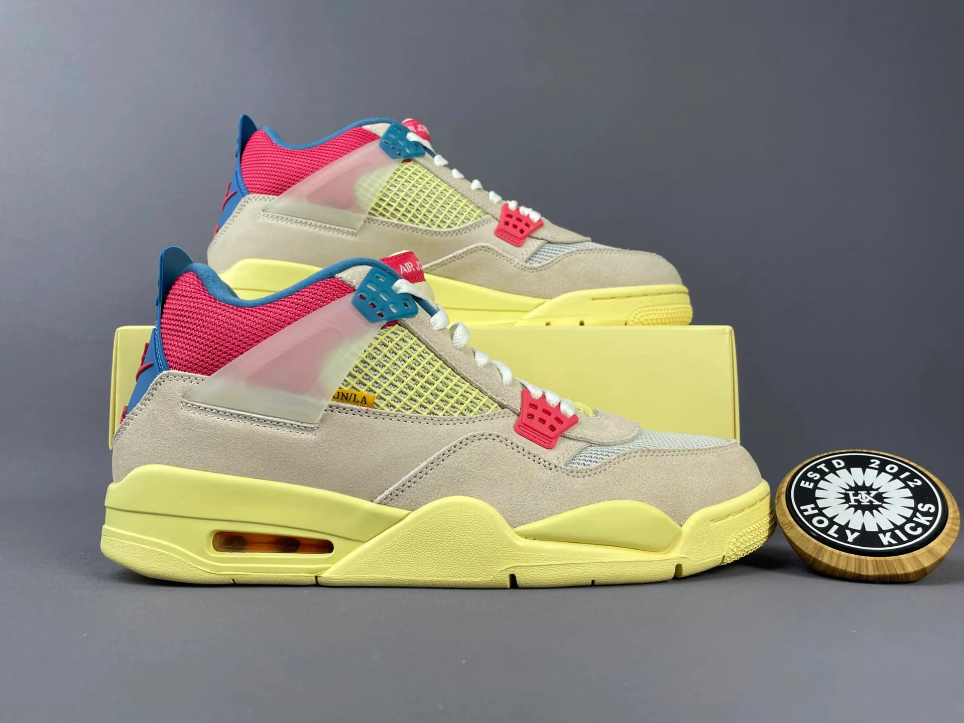 Jordan 4 Ai Retro Union Guava Ice — Shoes from Weidian
