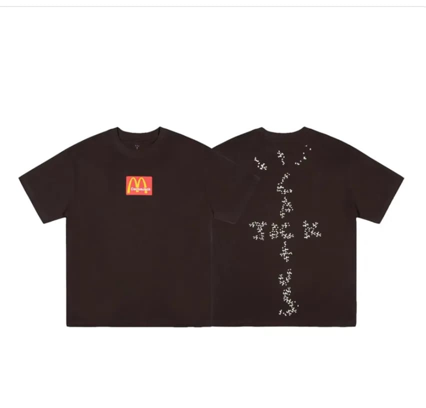 TRAVIS SCOTT MCDONALDS TEES — T-Shirts from Taobao, photo 2 of 3