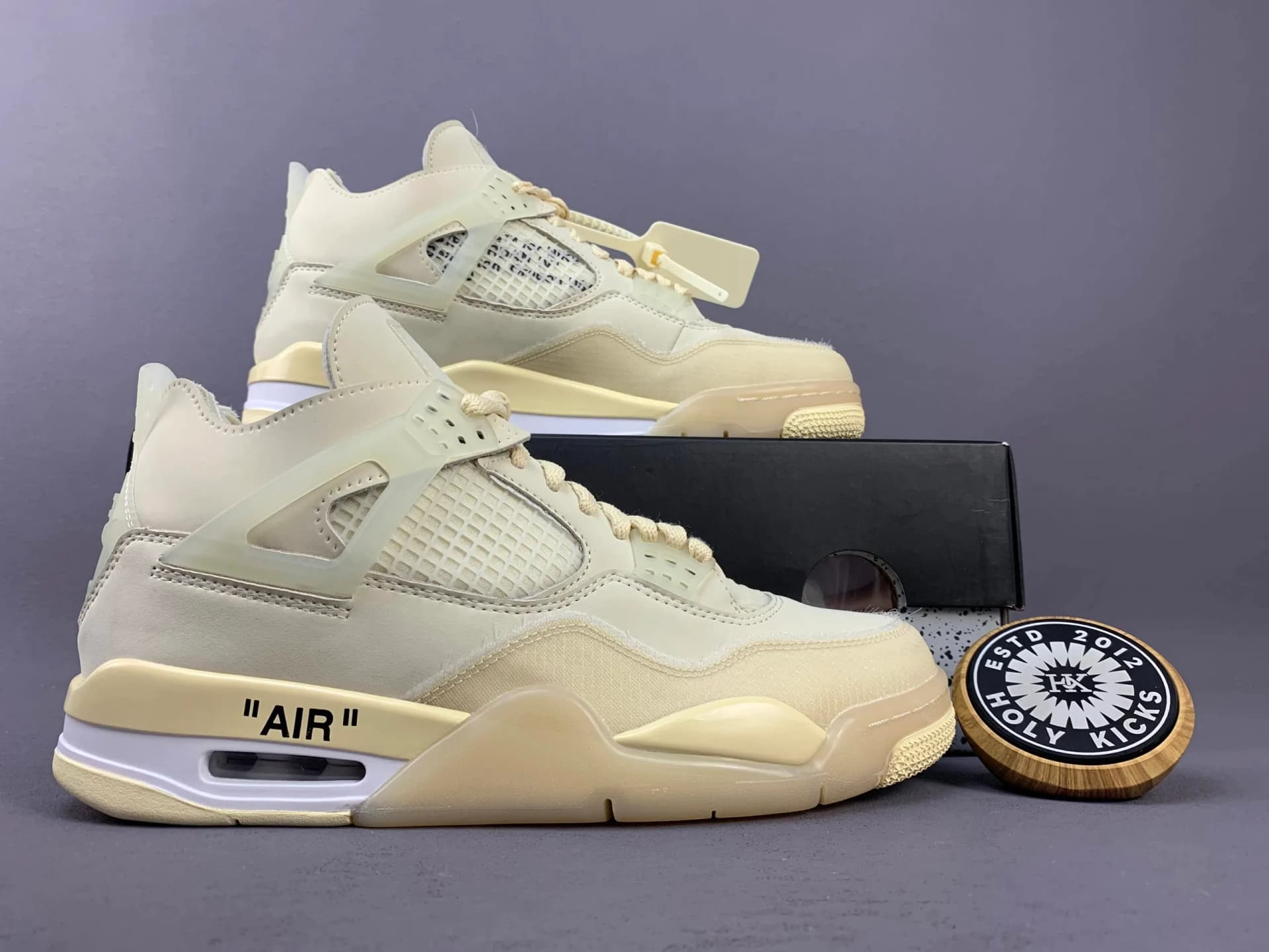 Jordan 4 Offwhite Sail — Shoes from Weidian
