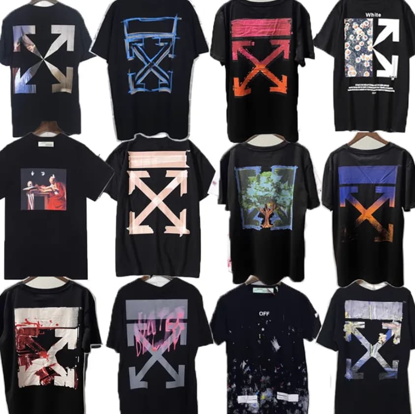 off white t shirts from Taobao
