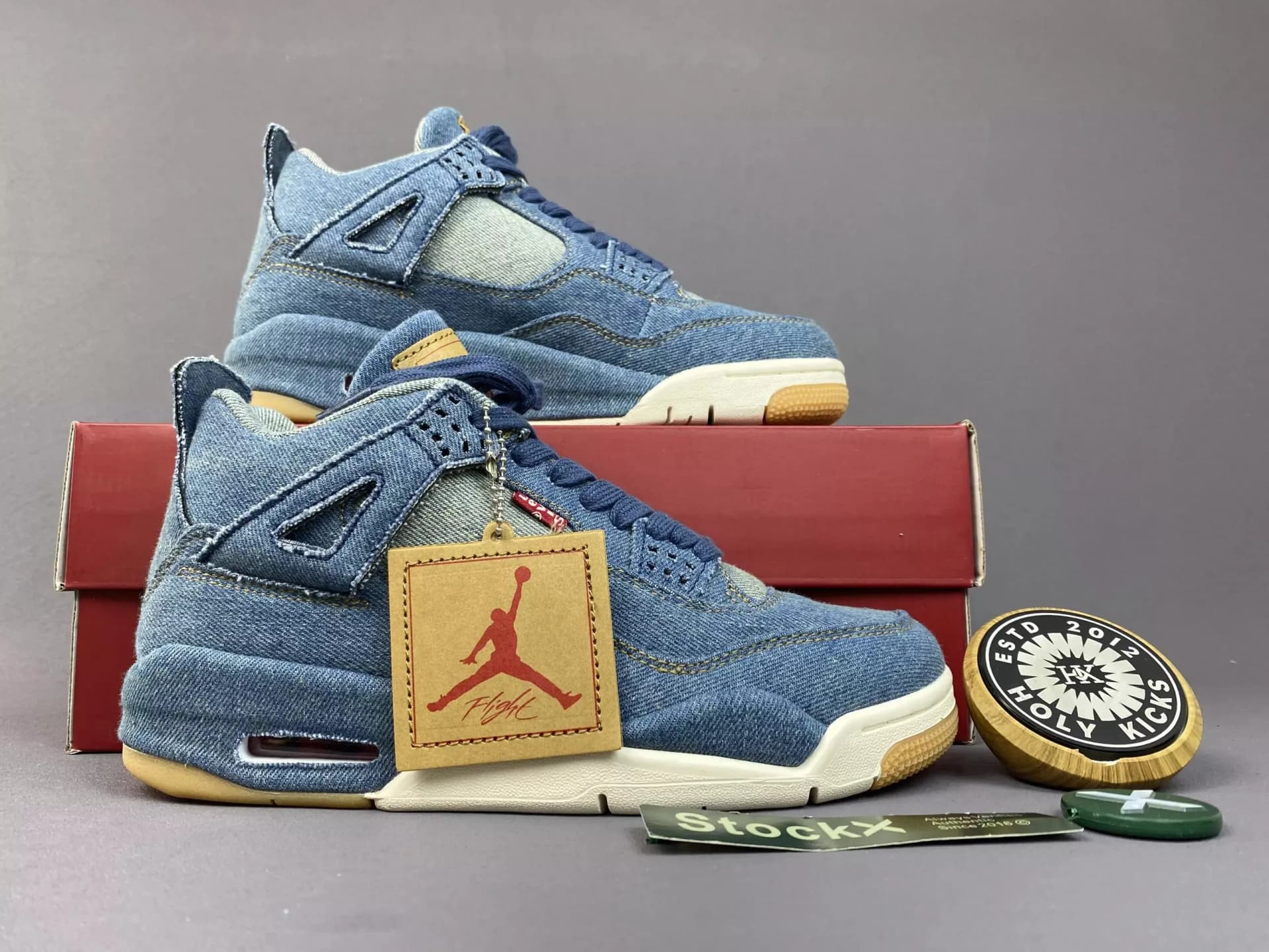 Jordan 4 Levis — Shoes from Weidian