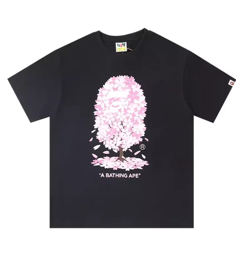 bape cherry blossoms — T-Shirts from Taobao