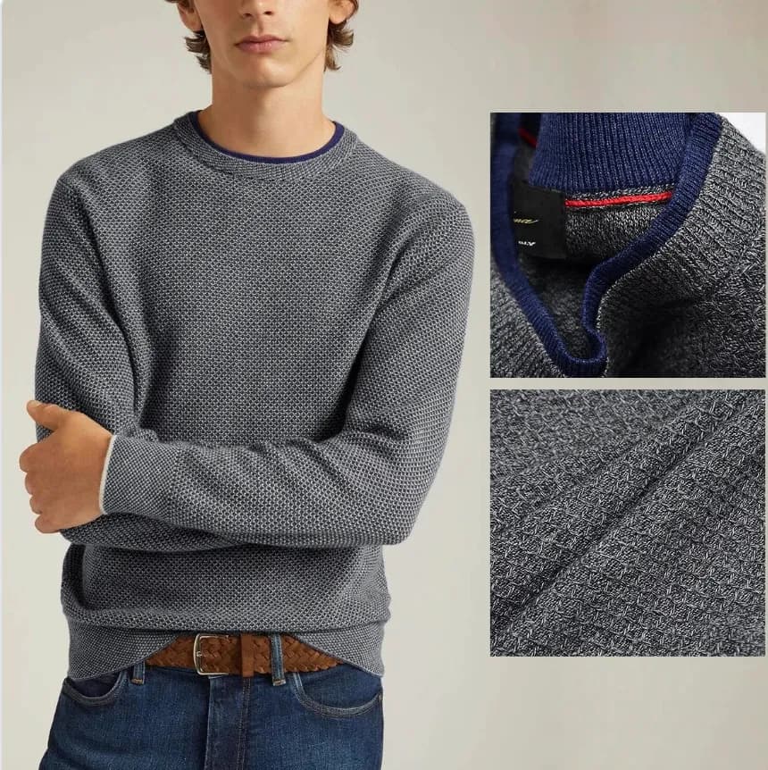 loro piana gray sweather — Jerseys from Weidian