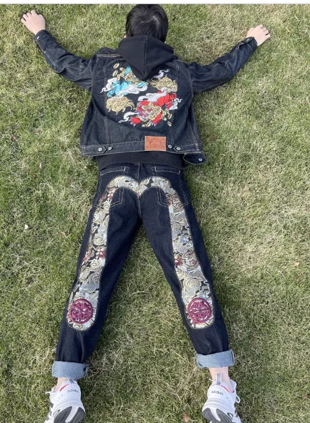 evisu jeans +20 colorways — product from Taobao, photo 1 of 2