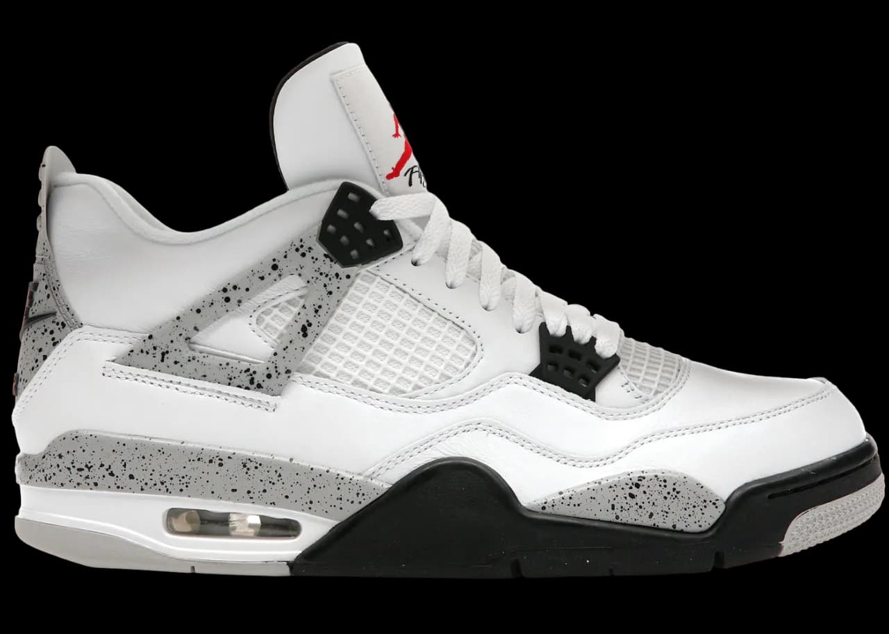 Jordan 4 white cement from Weidian