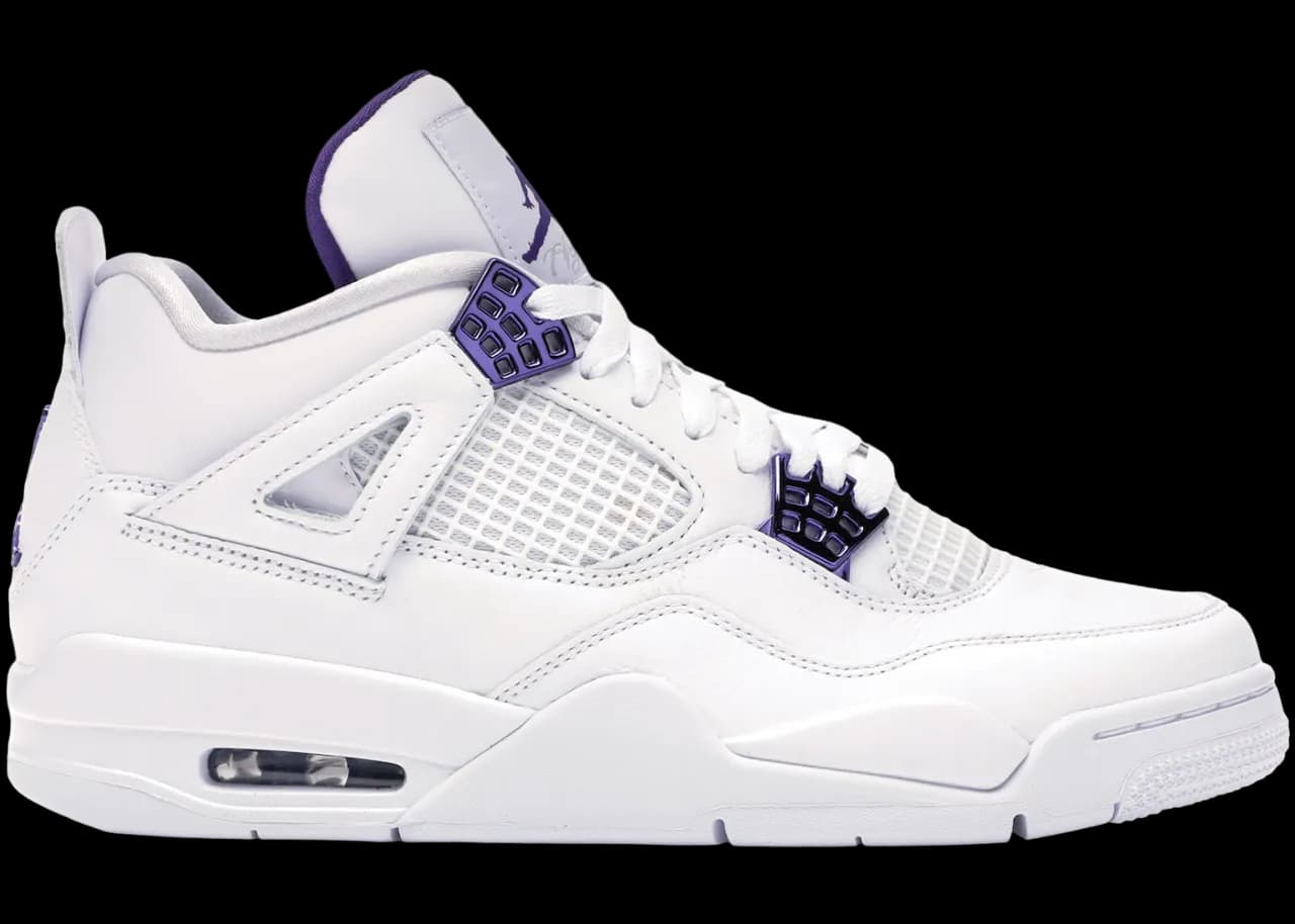 Jordan 4 purple metallic from Weidian