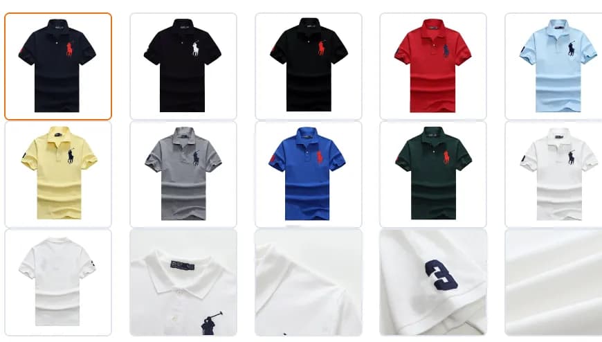 Paul POLO shirt short sleeved T shirt — T-Shirts from Weidian
