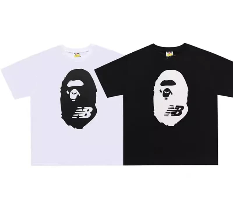 bape x new balance shirt from Taobao