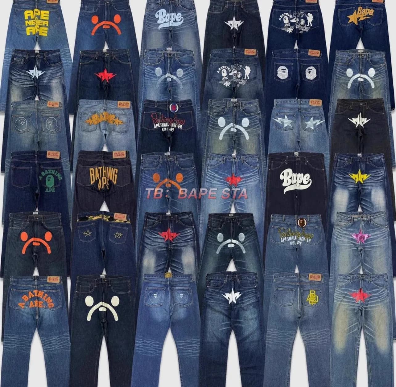 Bape Jeans — product from Taobao, photo 4 of 7