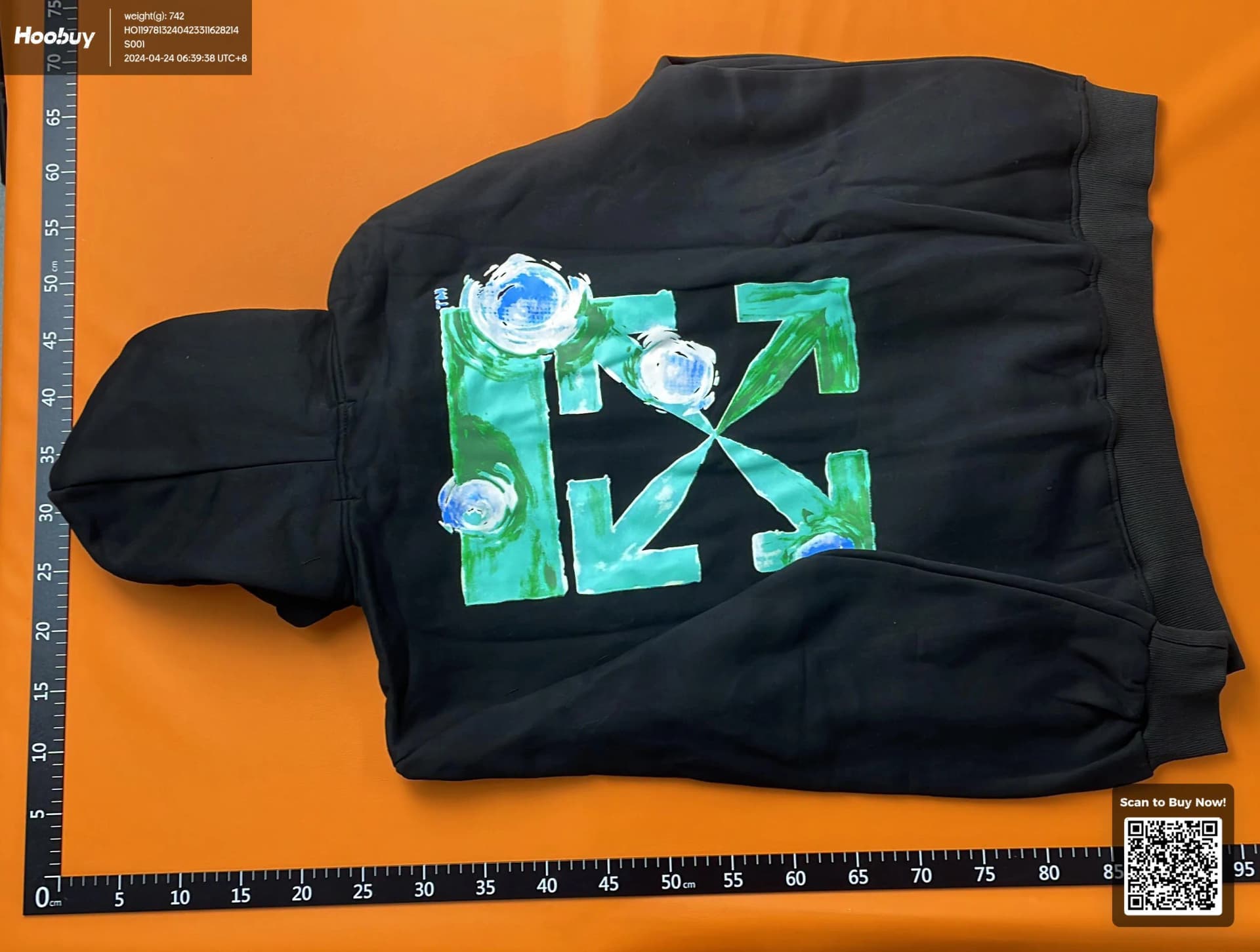 Off White hoodie from Taobao