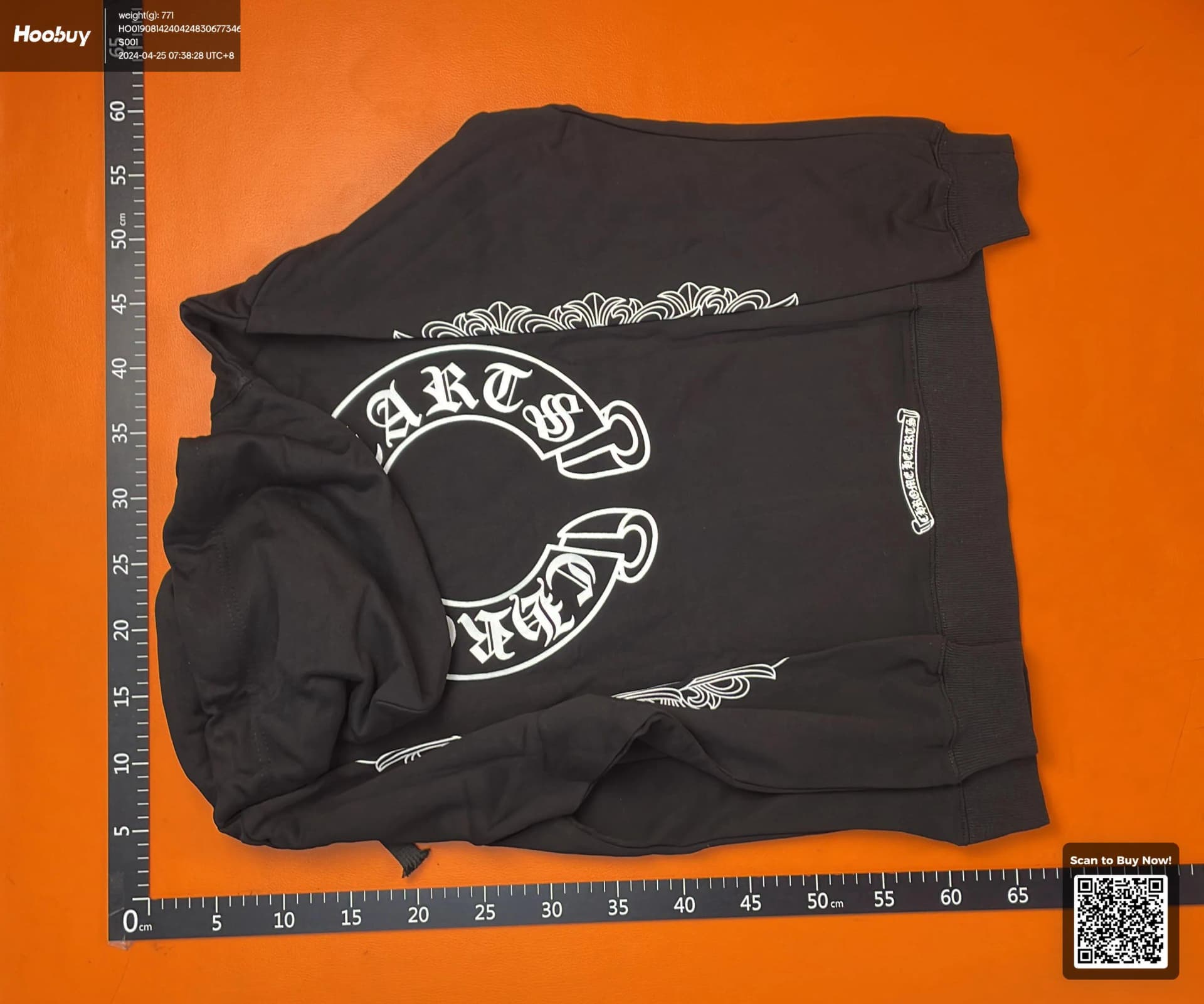 Chrome hearts hoodies from Taobao