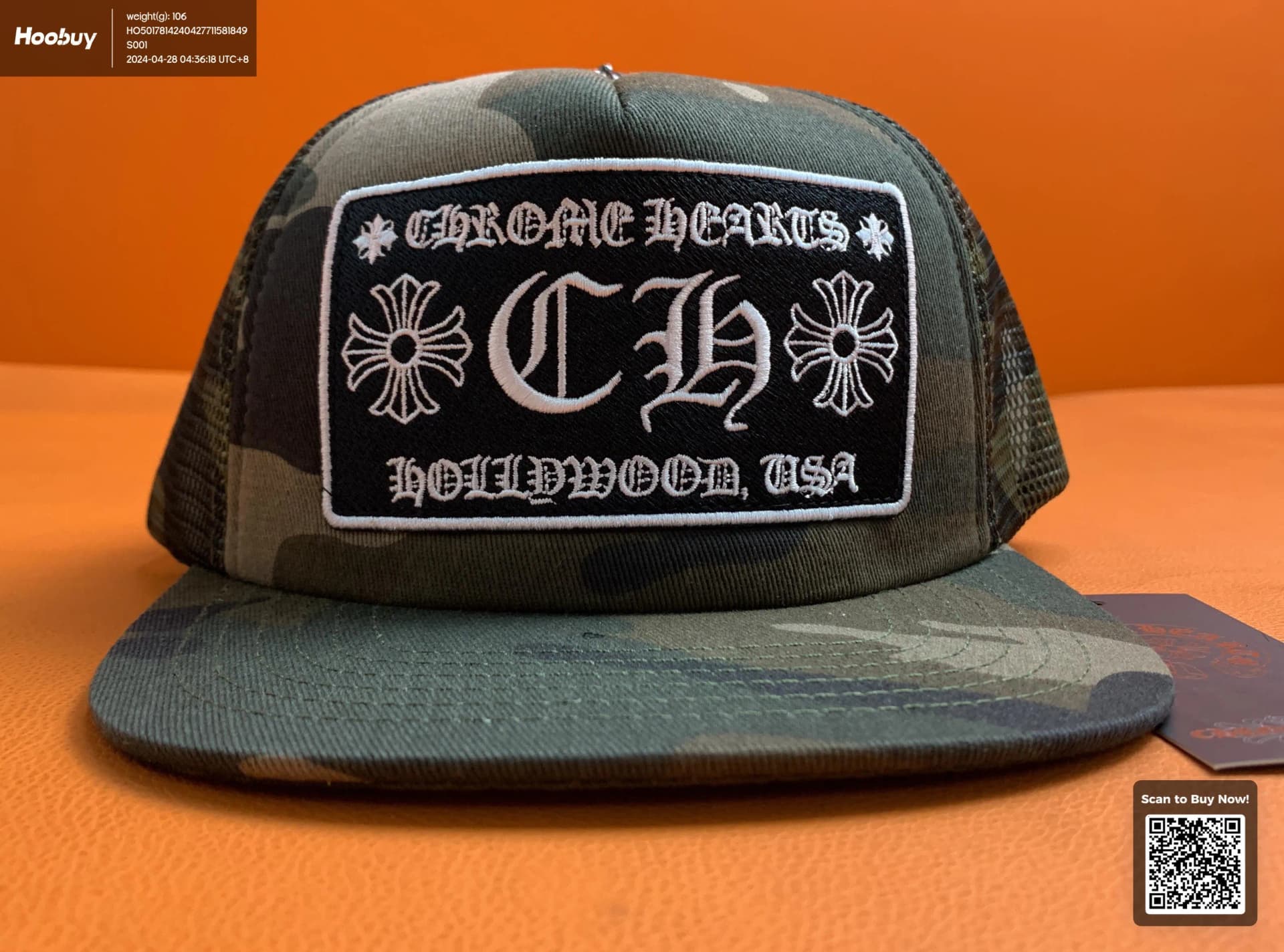 CHROME HEARTS CAP — product from Taobao, photo 2 of 4