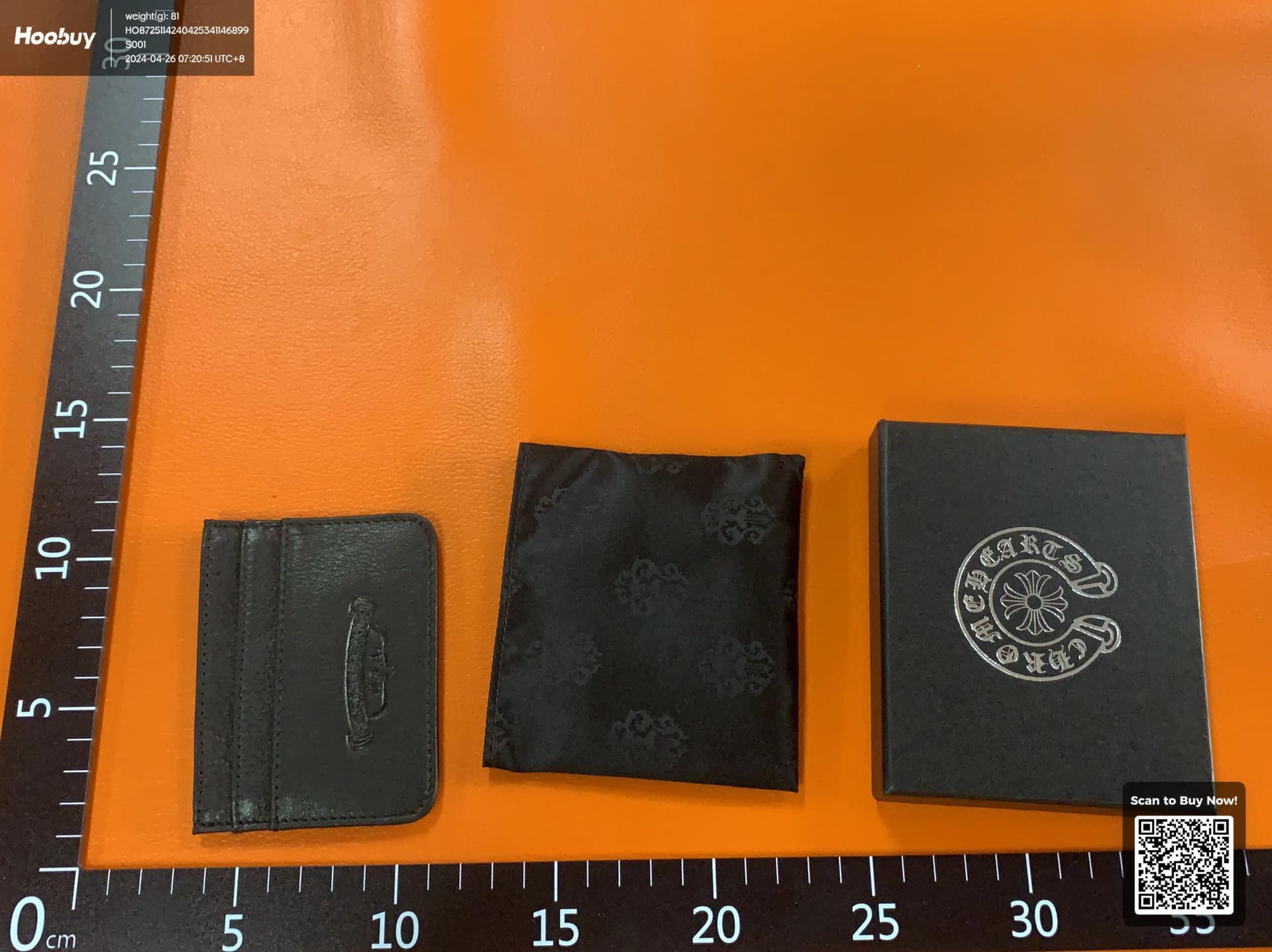 Chrome Hearts Card Holder — product from Taobao, photo 2 of 3