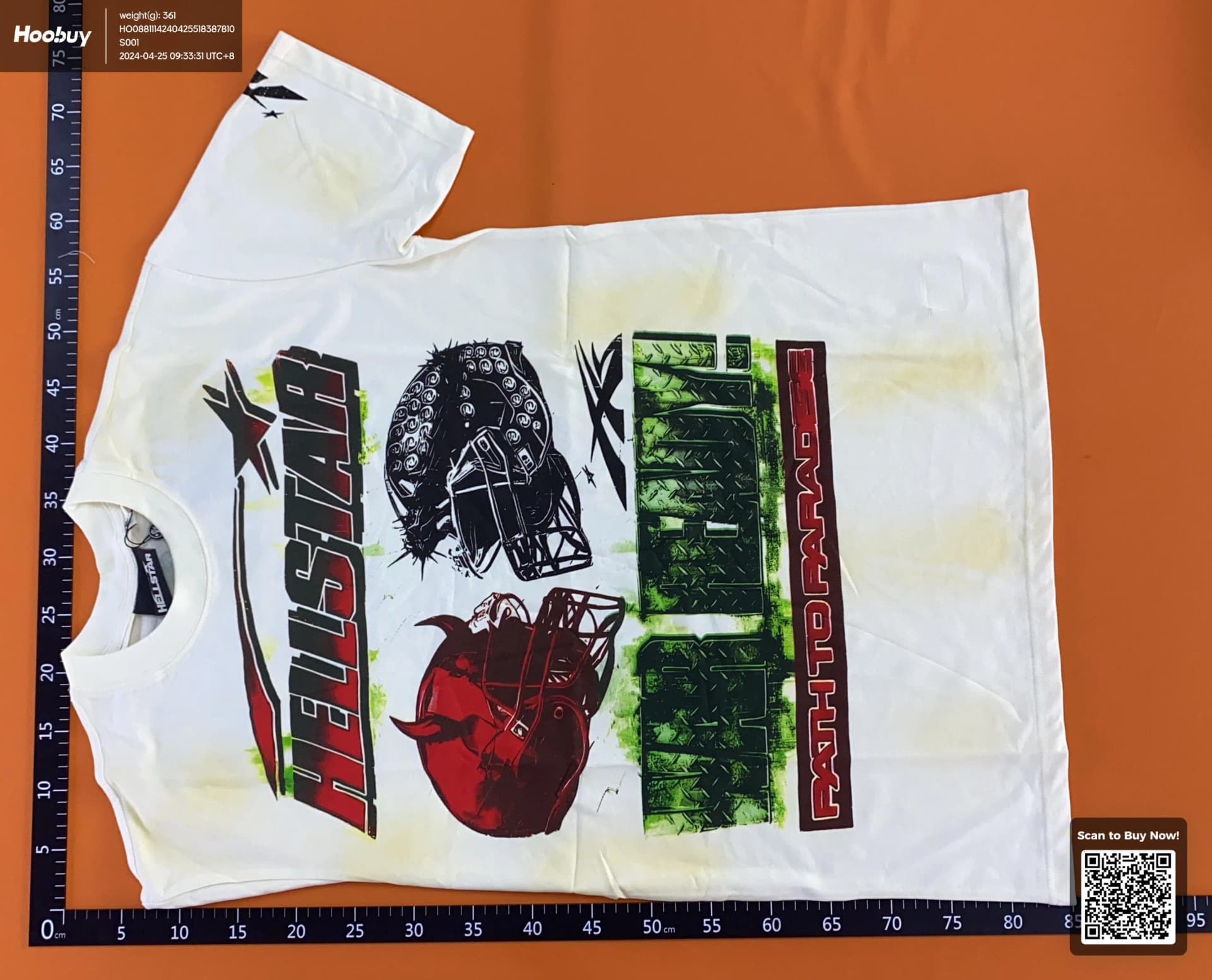 Hellstar tee high quality — product from Taobao, photo 3 of 5