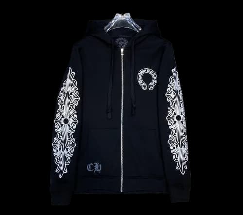 Chrome hearts zipper hoodie — product from 1688, photo 2 of 4
