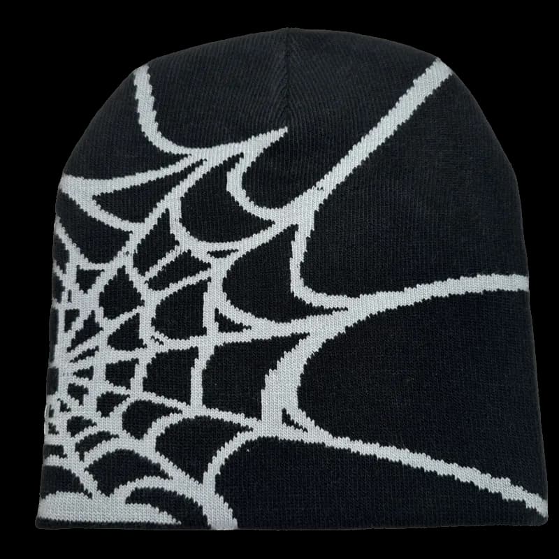 Spider Beanie White — Hats from 1688