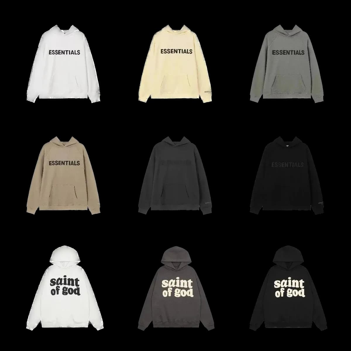 ESSENTIALS HOODIE — Hoodies from Weidian