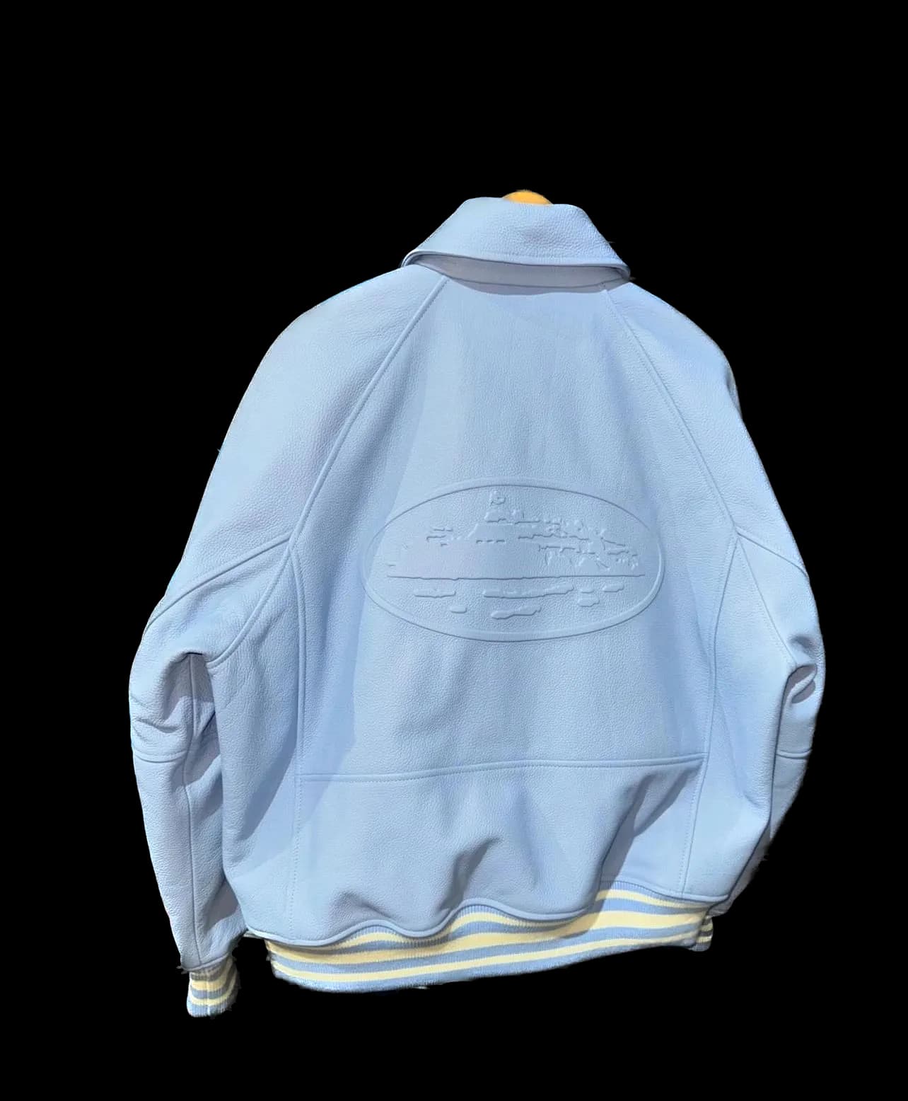 Corteiz Leather Jacket — Jackets from Weidian