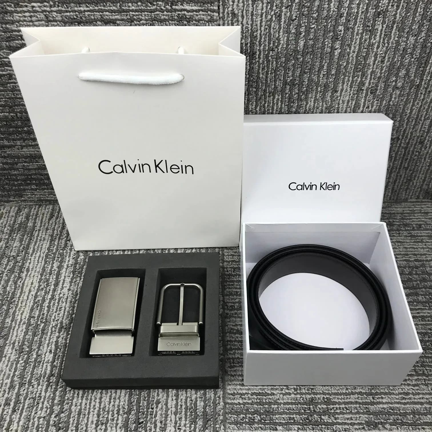 CK belt with two buckles — Accessories from Weidian