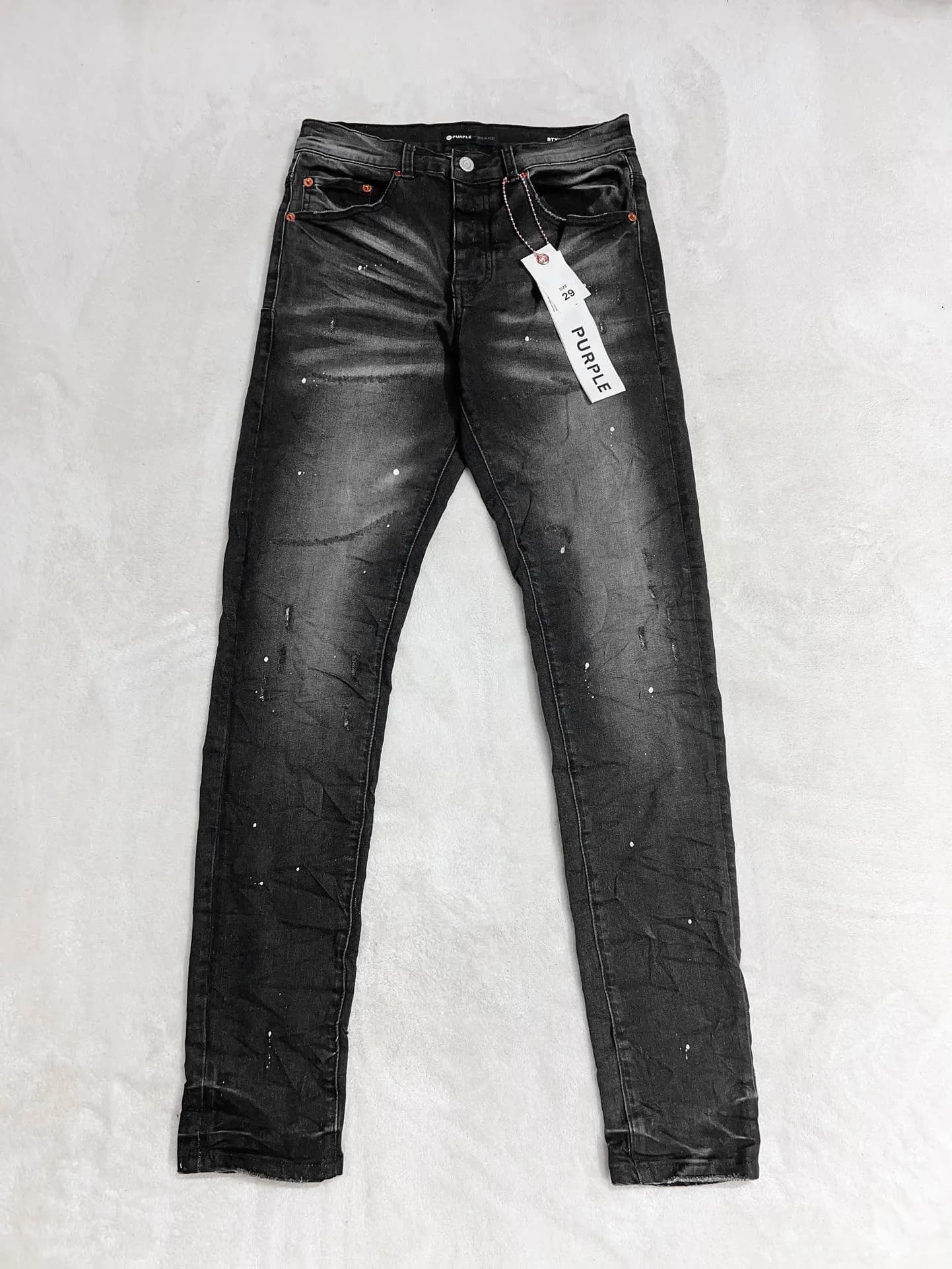purple jeans — Pants from Weidian