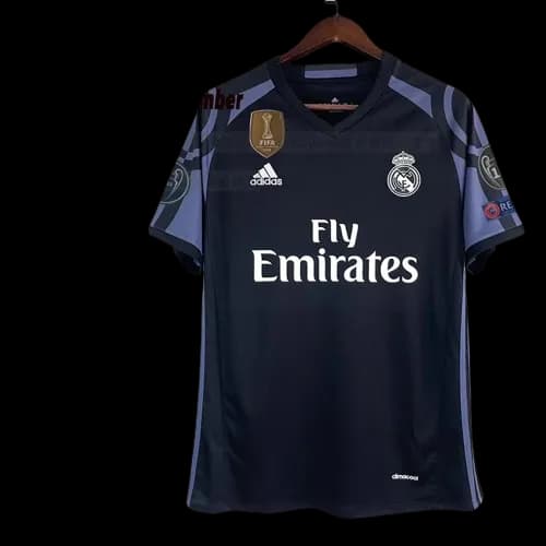 16 17 Real Madrid s second away football jersey Champions League version from Weidian
