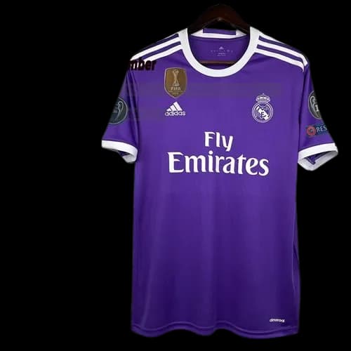 16 17 Real Madrid away football jersey Champions League version from Weidian