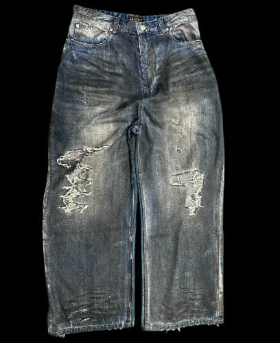 BALENCIAGA MUD JEANS — Pants from Taobao