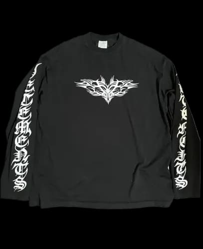 VETEMENTS GOTHIC LONG SLEEVE — Jerseys from Taobao