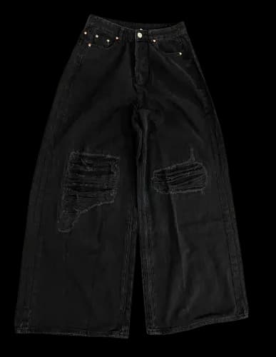 Vetements ripped Jeans — Pants from Taobao, photo 2 of 3
