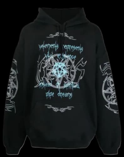 VETEMENTS VITAL EXISTANCE HOODIE — Hoodies from Taobao, photo 1 of 2