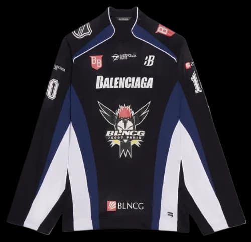 BALENCIAGA ICE HOCKEY JERSEY — T-Shirts from Taobao