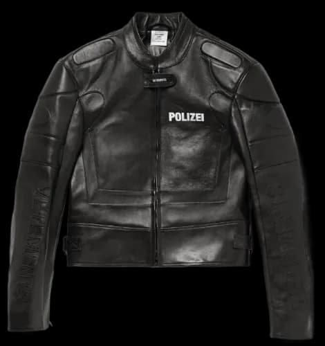 VETEMENTS POLIZEI BOMBER JACKET — Jackets from Taobao