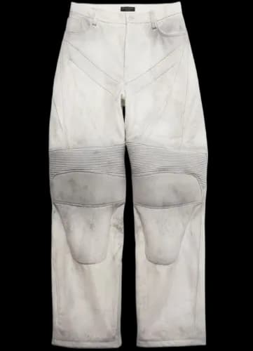 BALENCIAGA MOTORCYCLE PANTS — Pants from Taobao