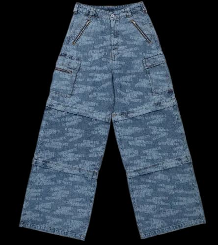 VETEMENTS LOGO BAGGY JEANS — Pants from Taobao