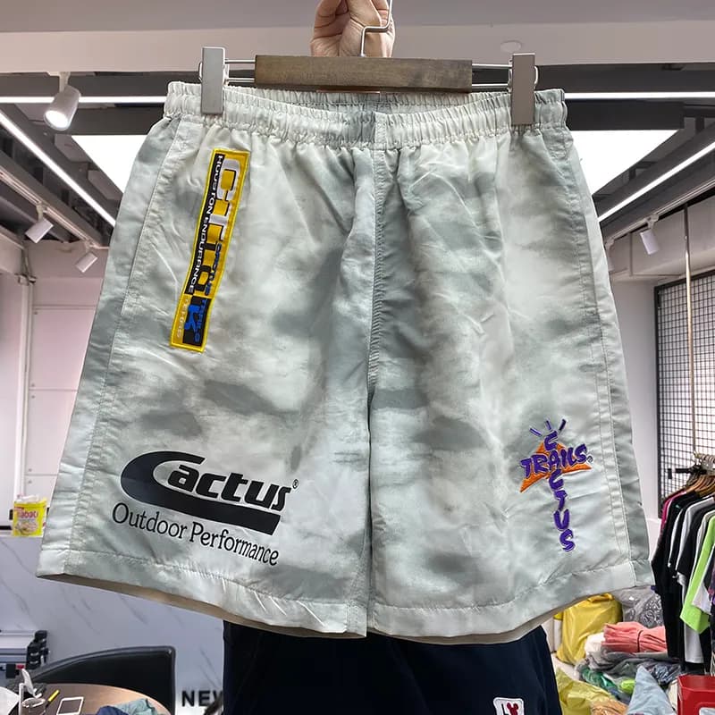 TRAVIS TRAIL SHORTS WHITE — Pants from Taobao