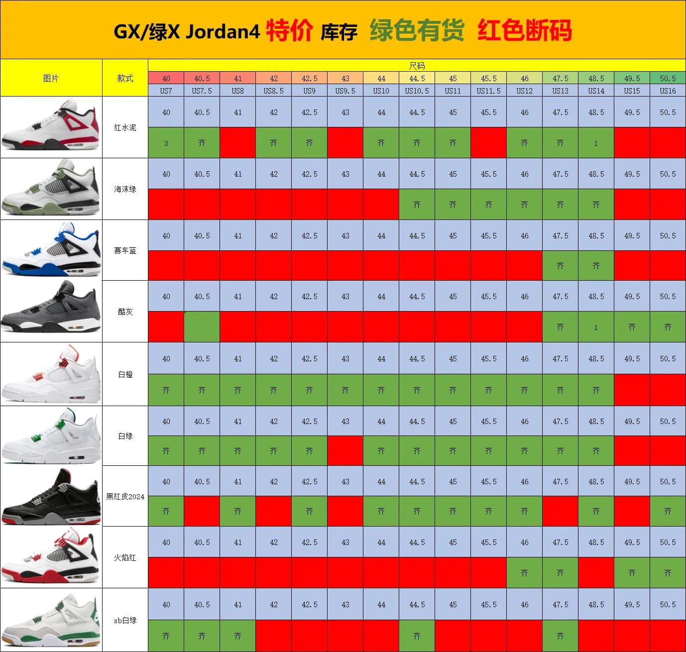 $25 dollar GX SPECIALS J4 — Shoes from Weidian, photo 1 of 2
